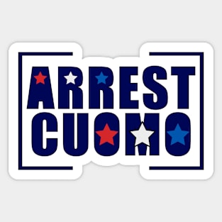 ARREST COUMO Sticker